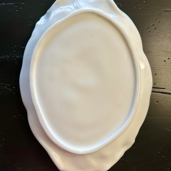VINTAGE, JENNY LIND, MILK GLASS VANITY TRAY. - Picture 7 of 8